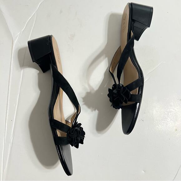 Naturalizer Black Jupiter Slide Dress Sandals Size 11 - Picture 13 of 16